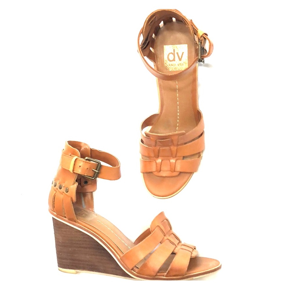 Dolce Vita leather wedges